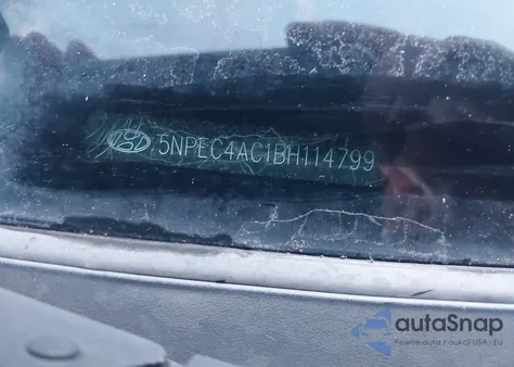 2011 Hyundai Sonata Limited from USA, damaged, VIN 5NPEC4AC1BH114799